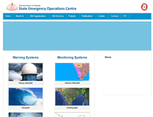 Tablet Screenshot of disasterlesskerala.org